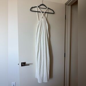 White Zara coverup dress